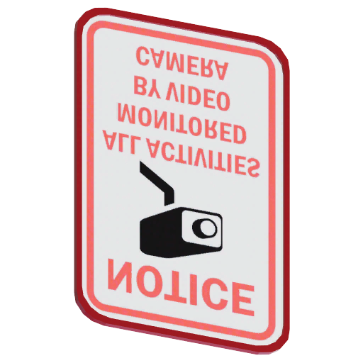 Security Sign in Big Ambitions